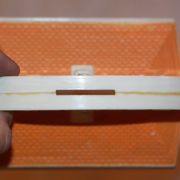 Vintage 1960s Howard Johnson's Restaurant Plastic Coin Bank, Advertising - Picture 3 of 3